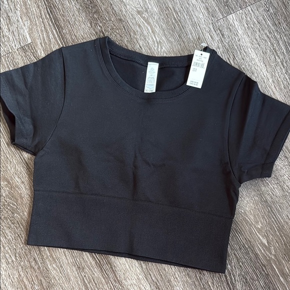 aerie Tops - Aerie Black Crop Top